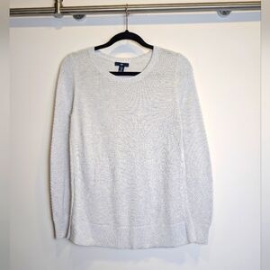 GAP Baby Blue Knit Split Hem Sweater Medium